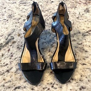 8.5 Nine West Leather Heels